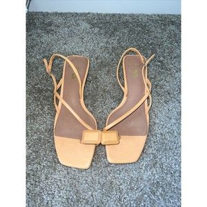 Franco Sarto Womens Courtney Leather Ankle Strap Dressy Heels Shoes BHFO 9584